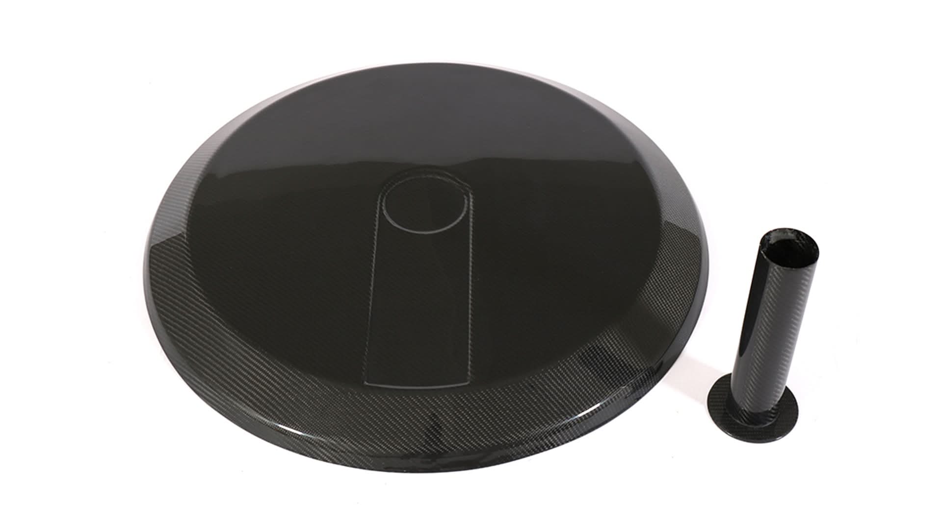 Pre-Preg Carbon Fibre Spare Wheel Cover for Mercedes W463 G Class G Wagon 04-18 - Carbon Factory