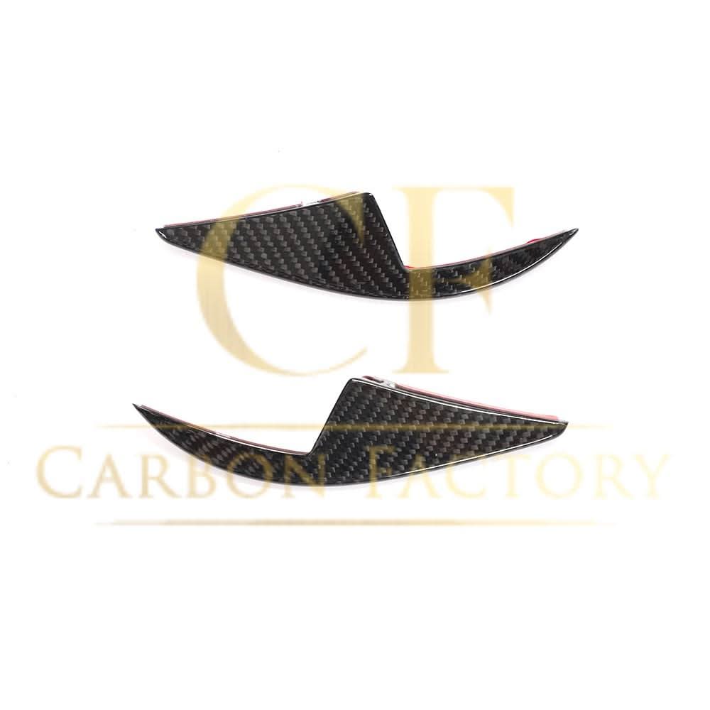 Pre-Preg Carbon Front Canards 6 Pieces Set for Tesla Model 3 16-23 - Carbon Factory