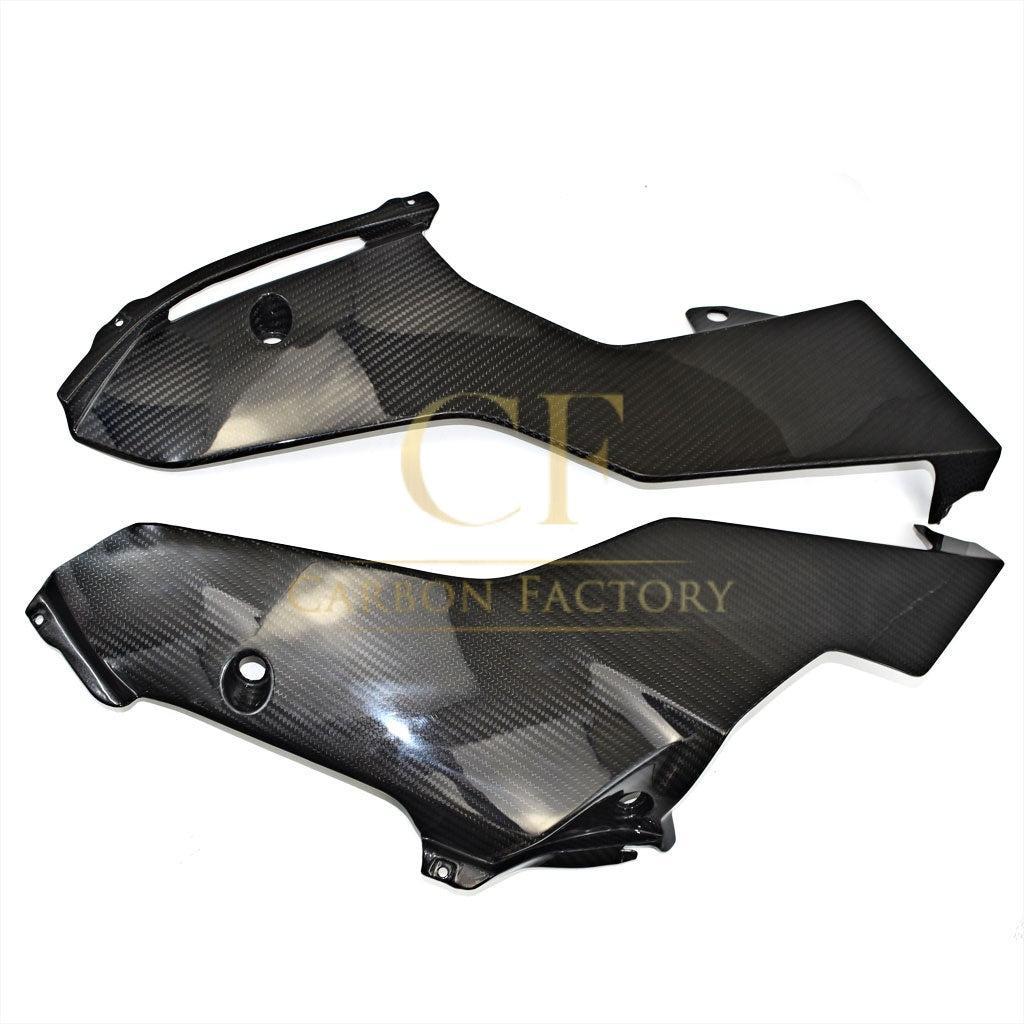 Pre-preg Carbon Fibre Carbon Belly Pans for Yamaha R6 2017-2022-Carbon Factory