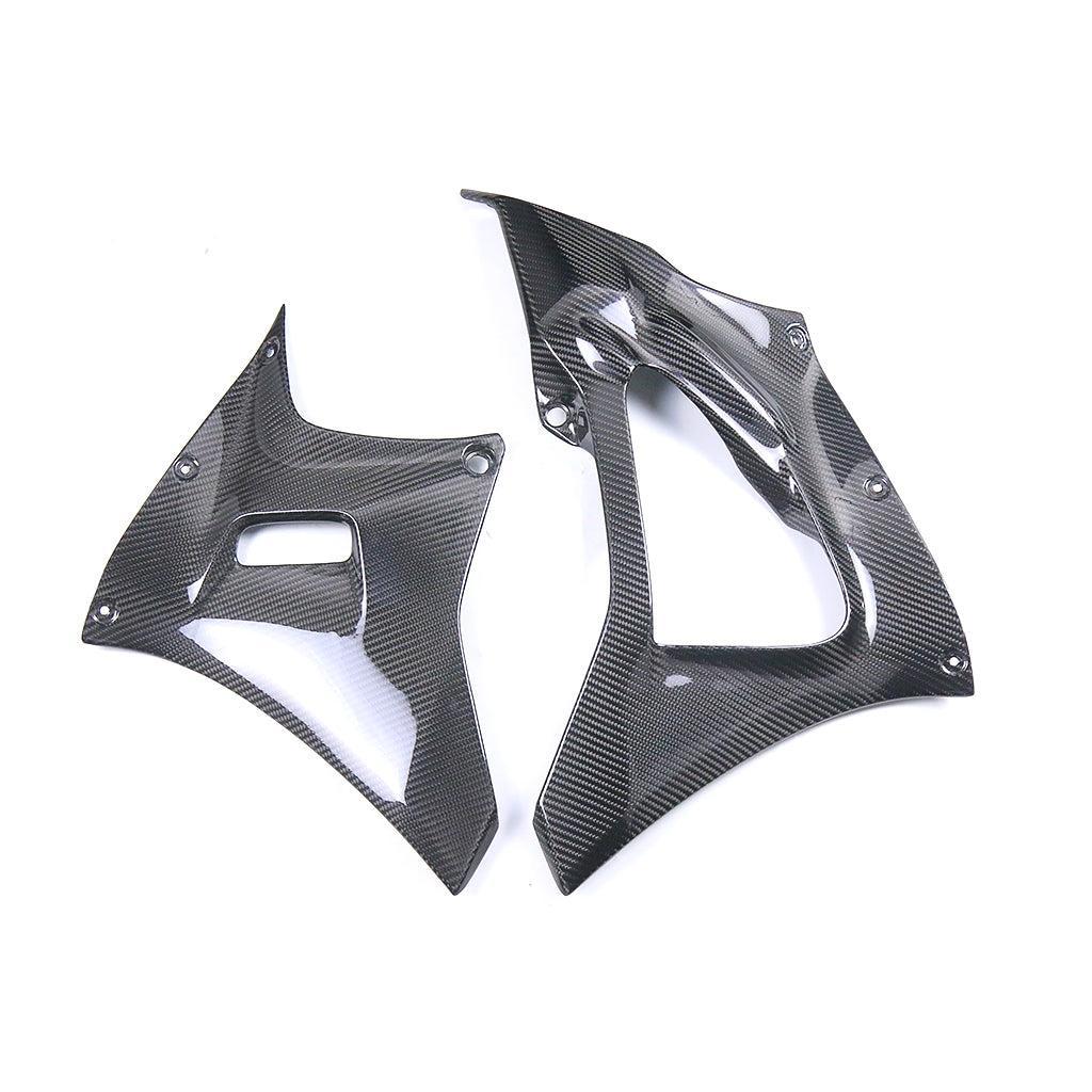 Pre-preg Carbon Fibre Carbon Lower Side Panels for Yamaha R7 2022-Present-Carbon Factory