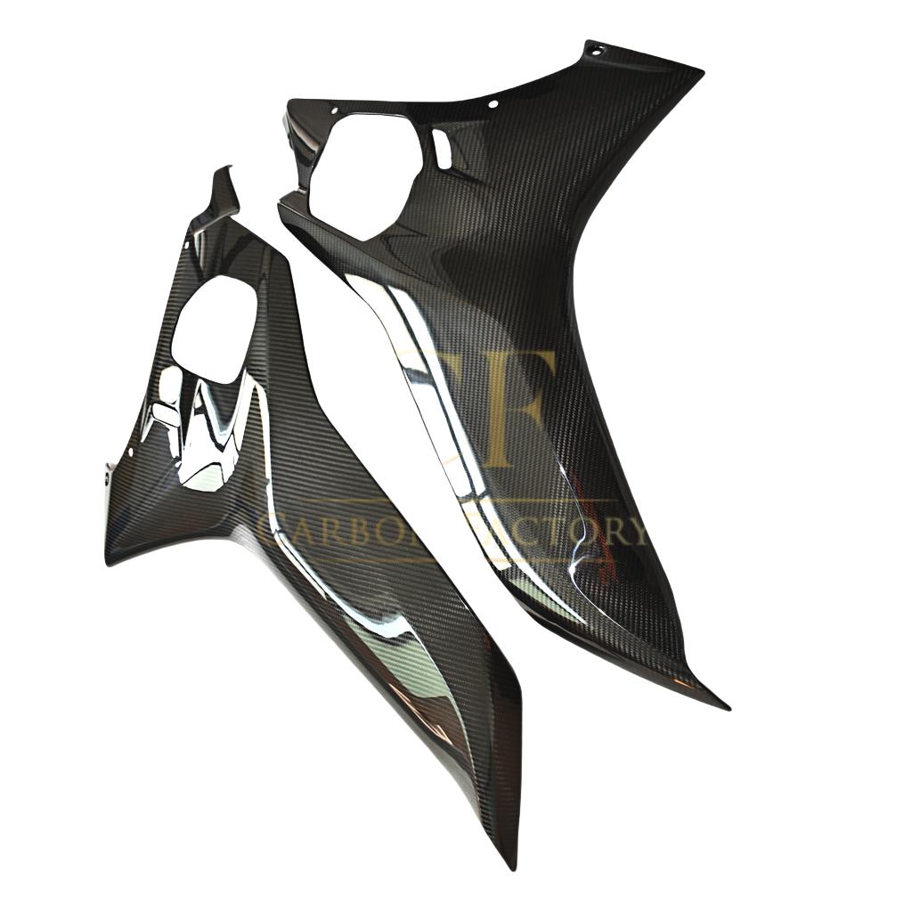 Pre-preg Carbon Fibre Carbon Side Fairings for Yamaha R6 2017-2022-Carbon Factory