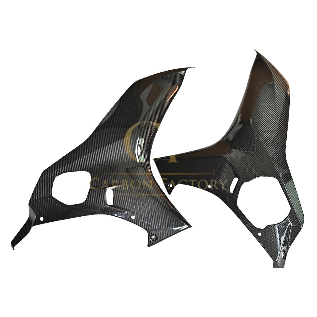 Pre-preg Carbon Fibre Carbon Side Fairings for Yamaha R6 2017-2022-Carbon Factory