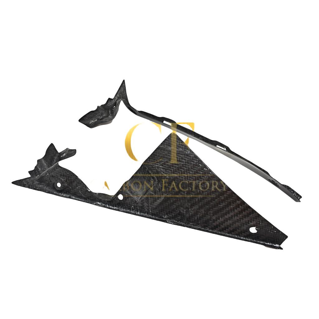 Pre-preg Carbon Fibre Carbon Side Panels A for Yamaha R6 2017-2022-Carbon Factory