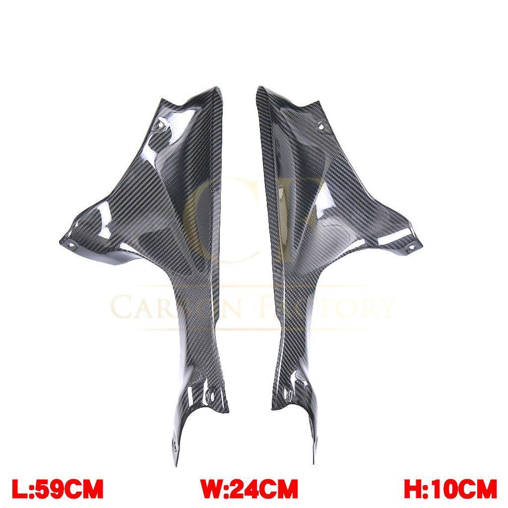 Pre-preg Carbon Fibre Carbon Upper Side Panels for Yamaha R7 2022-Present-Carbon Factory