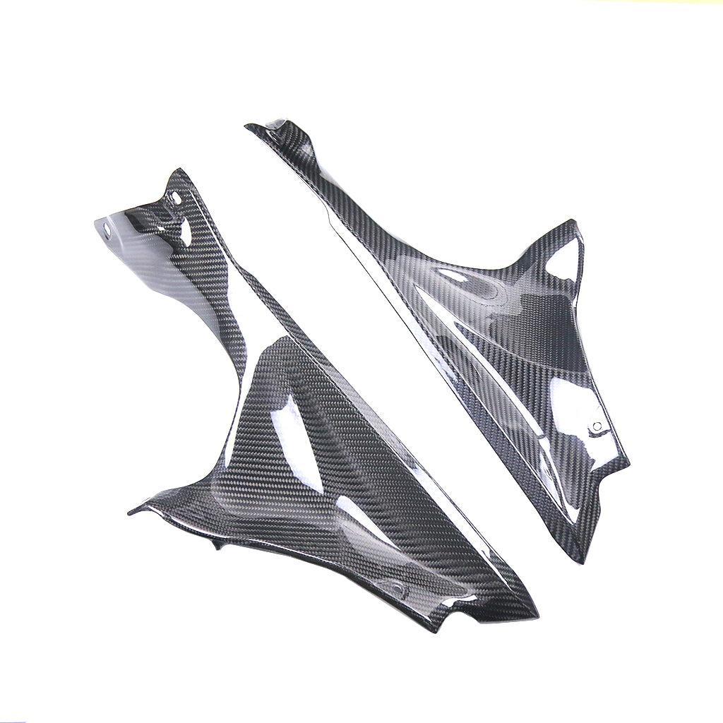 Pre-preg Carbon Fibre Carbon Upper Side Panels for Yamaha R7 2022-Present-Carbon Factory