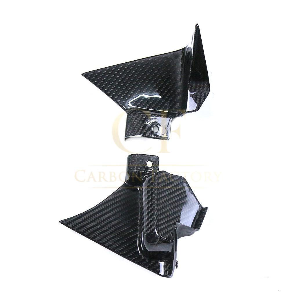 Pre-preg Carbon Fibre Dash Panel Side Covers for Yamaha R1 2020-2024-Carbon Factory