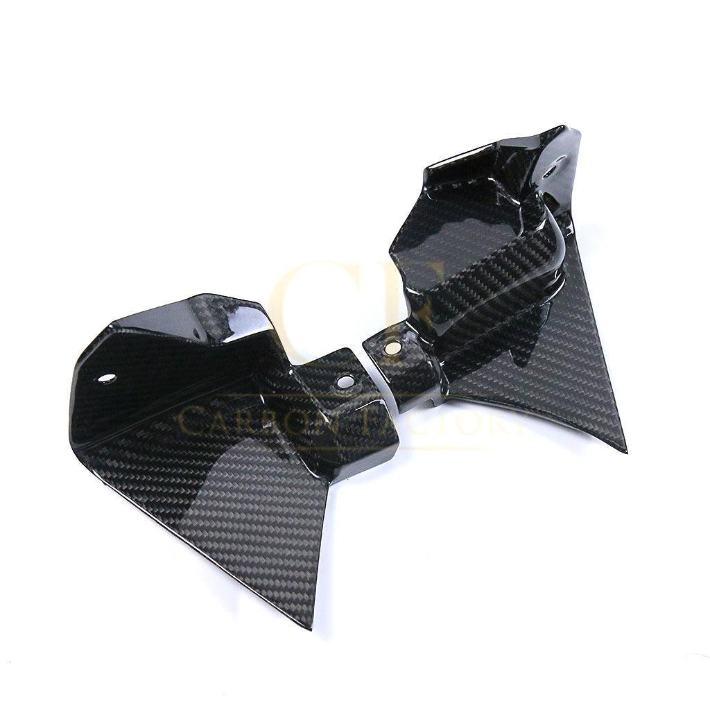Pre-preg Carbon Fibre Dash Panel Side Covers for Yamaha R1 2020-2024-Carbon Factory
