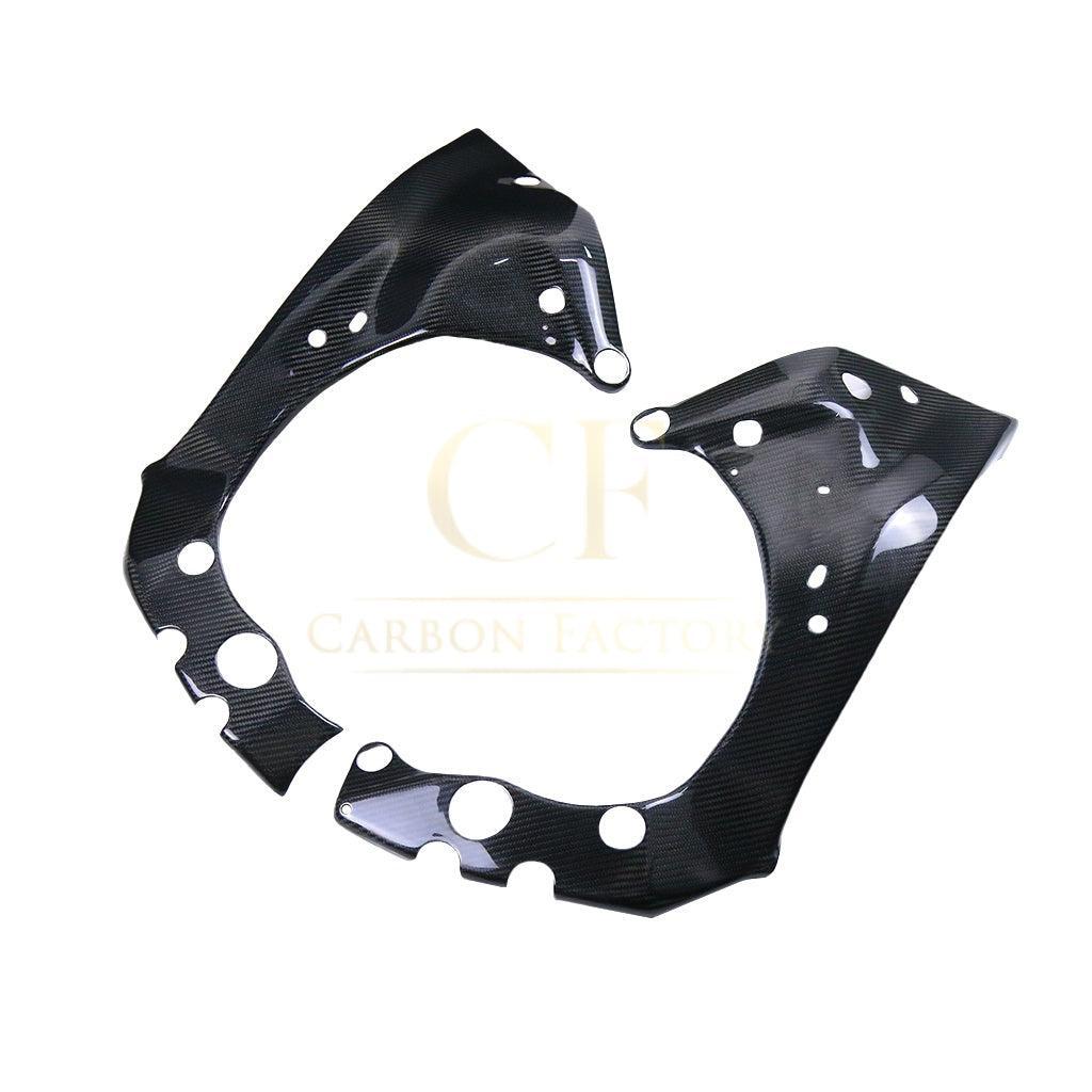 Pre-preg Carbon Fibre Frame Covers for Yamaha R1 2015-2024-Carbon Factory