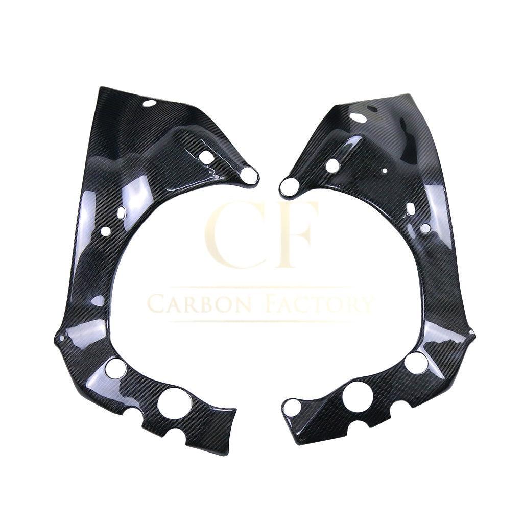 Pre-preg Carbon Fibre Frame Covers for Yamaha R1 2015-2024-Carbon Factory