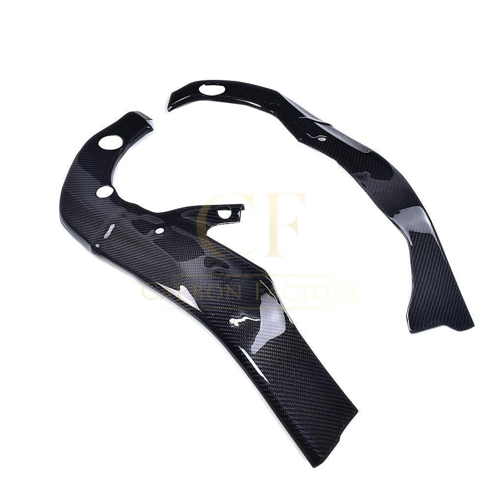Pre-preg Carbon Fibre Frame Covers for Yamaha R6 2017-2022-Carbon Factory