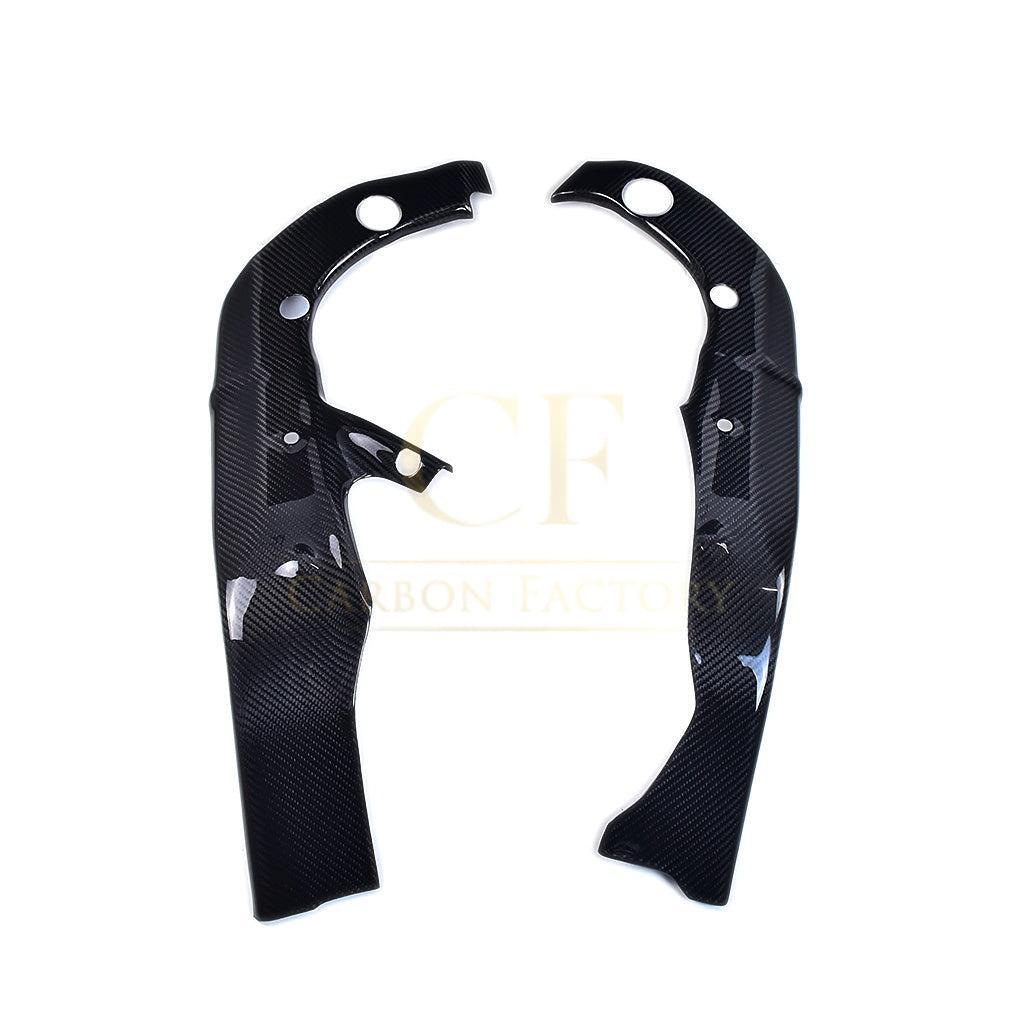 Pre-preg Carbon Fibre Frame Covers for Yamaha R6 2017-2022-Carbon Factory