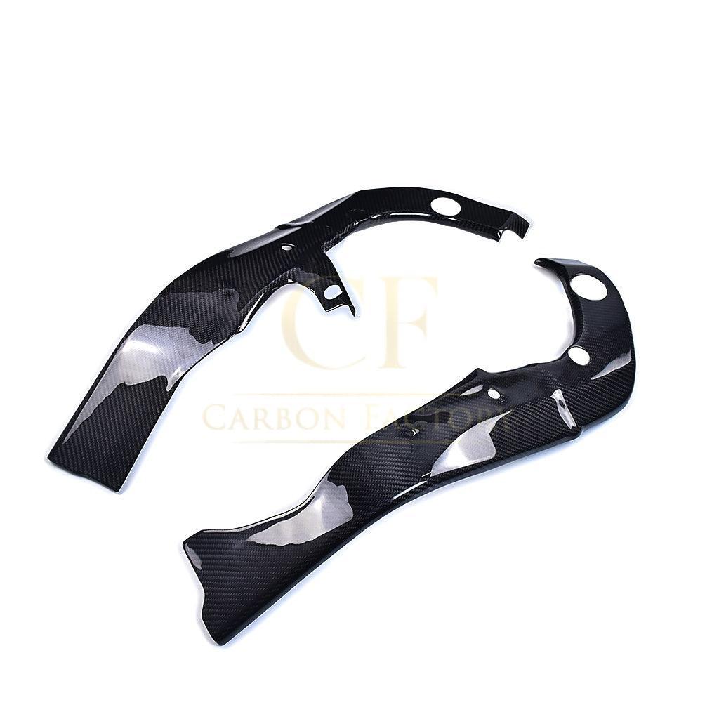 Pre-preg Carbon Fibre Frame Covers for Yamaha R6 2017-2022-Carbon Factory