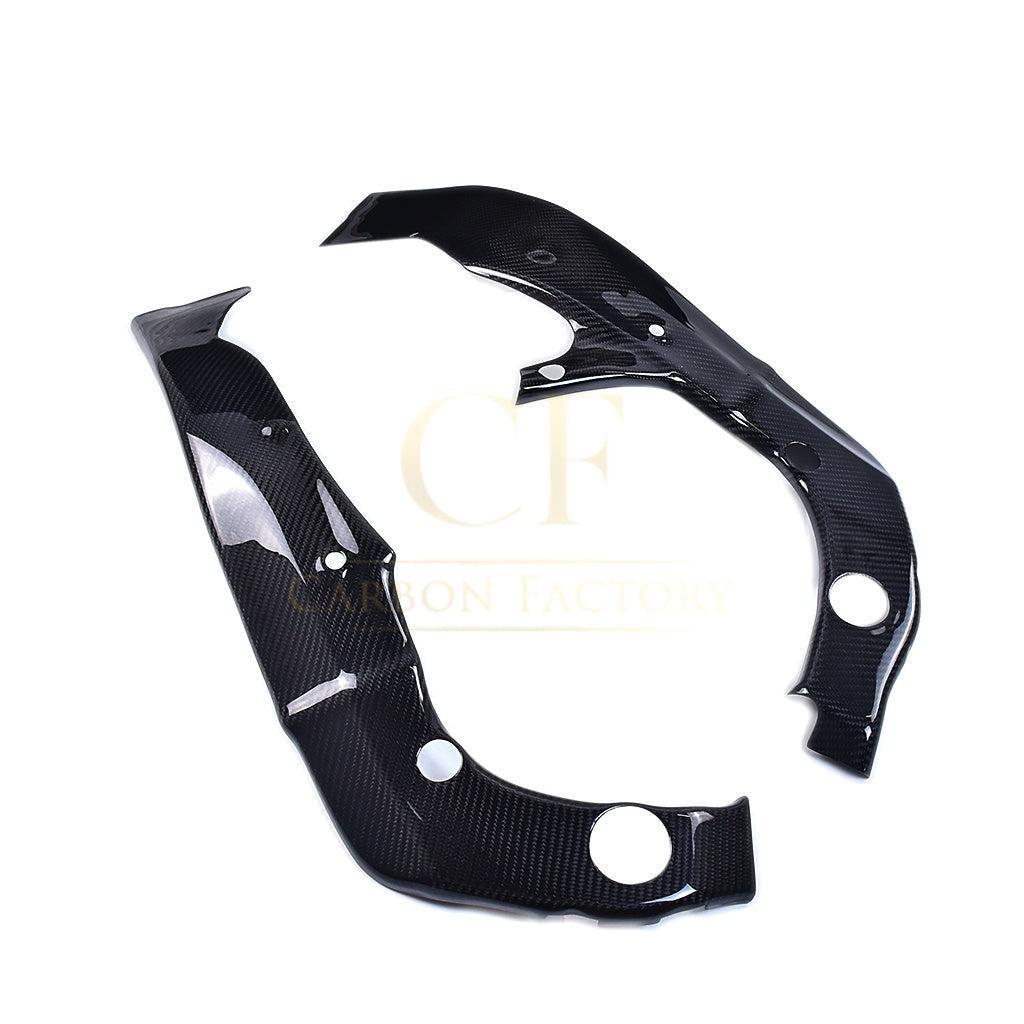 Pre-preg Carbon Fibre Frame Covers for Yamaha R6 2017-2022-Carbon Factory