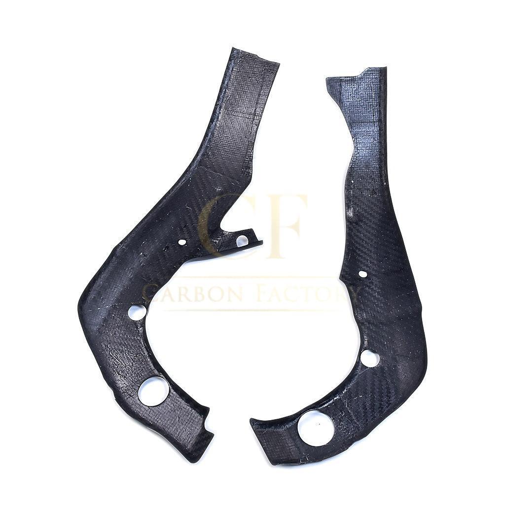 Pre-preg Carbon Fibre Frame Covers for Yamaha R6 2017-2022-Carbon Factory