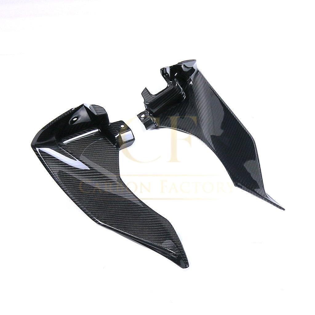 Pre-preg Carbon Fibre Front Dash Panel Side Covers for Yamaha R1 2020-2024-Carbon Factory