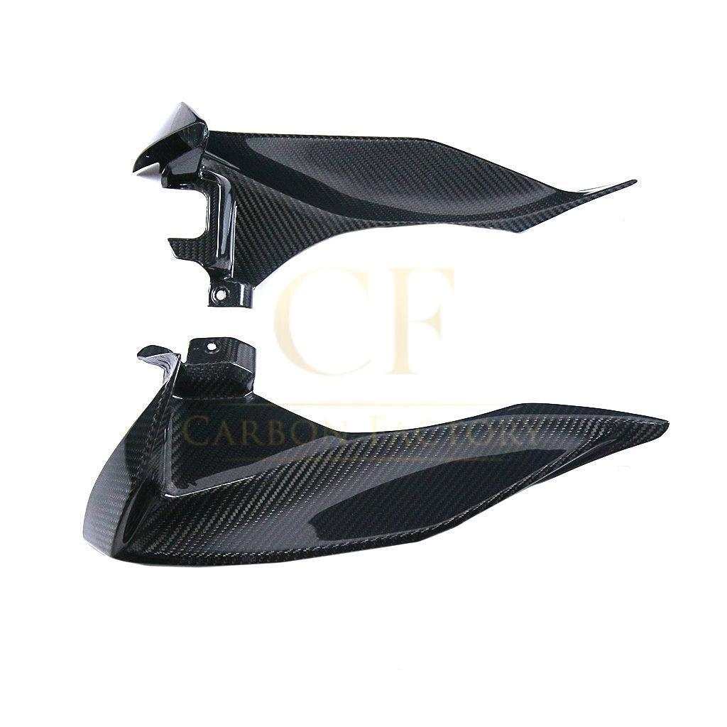 Pre-preg Carbon Fibre Front Dash Panel Side Covers for Yamaha R1 2020-2024-Carbon Factory