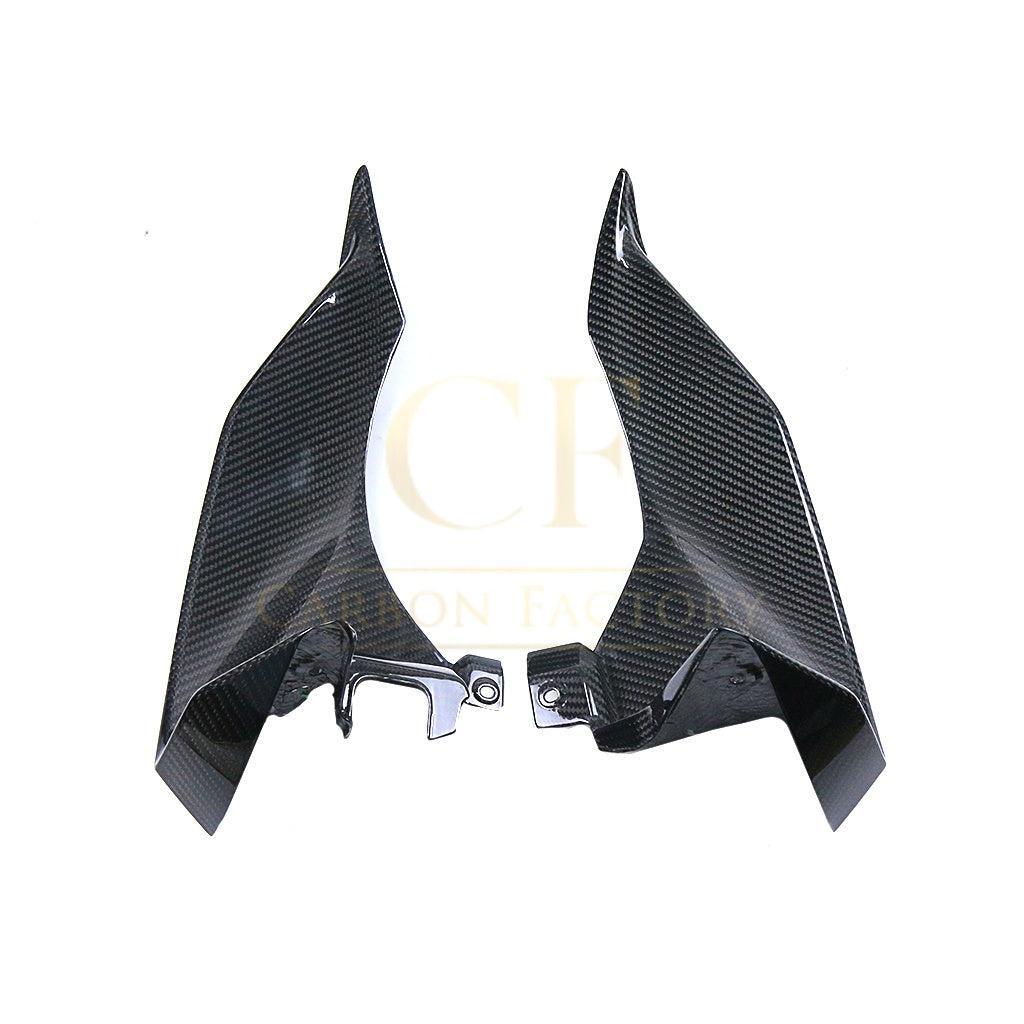 Pre-preg Carbon Fibre Front Dash Panel Side Covers for Yamaha R1 2020-2024-Carbon Factory