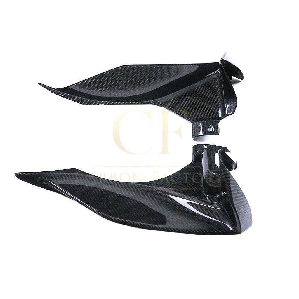 Pre-preg Carbon Fibre Front Dash Panel Side Covers for Yamaha R1 2020-2024-Carbon Factory