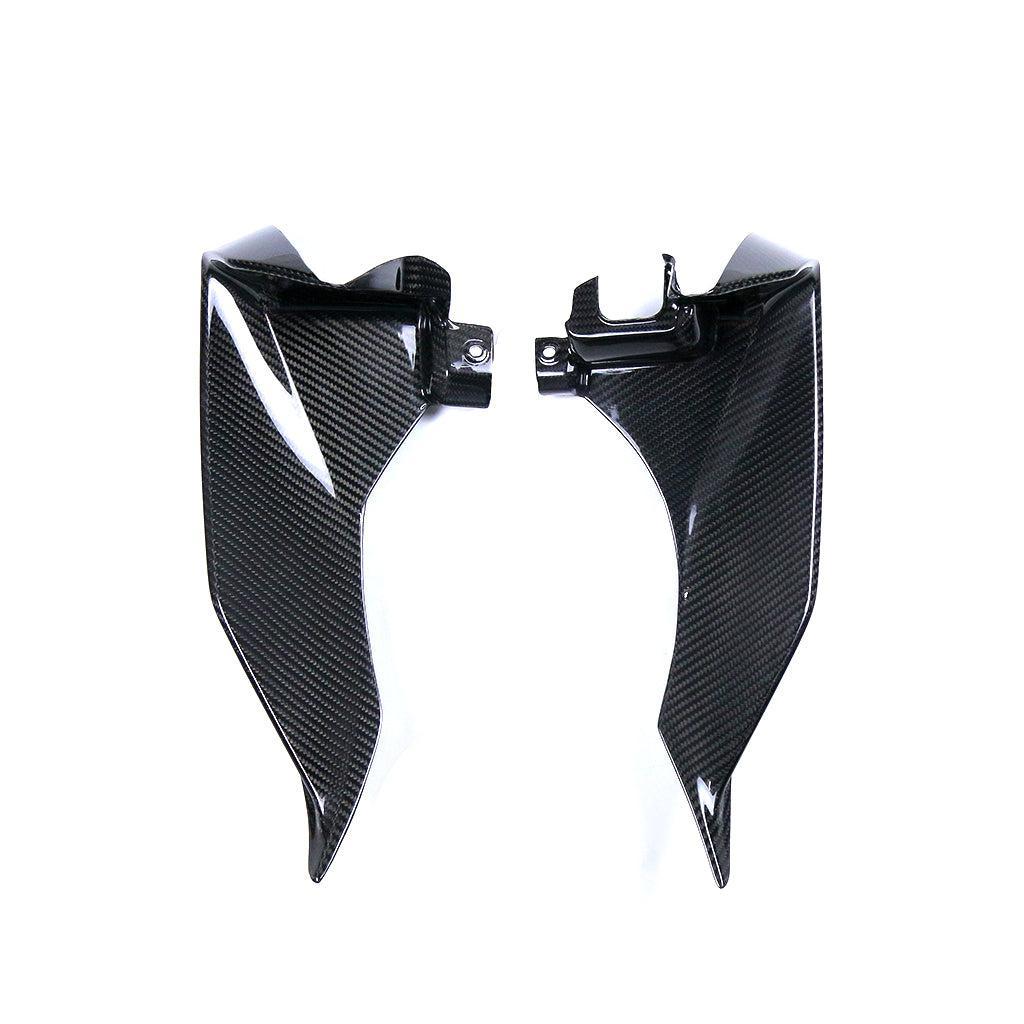 Pre-preg Carbon Fibre Front Dash Panel Side Covers for Yamaha R1 2020-2024-Carbon Factory
