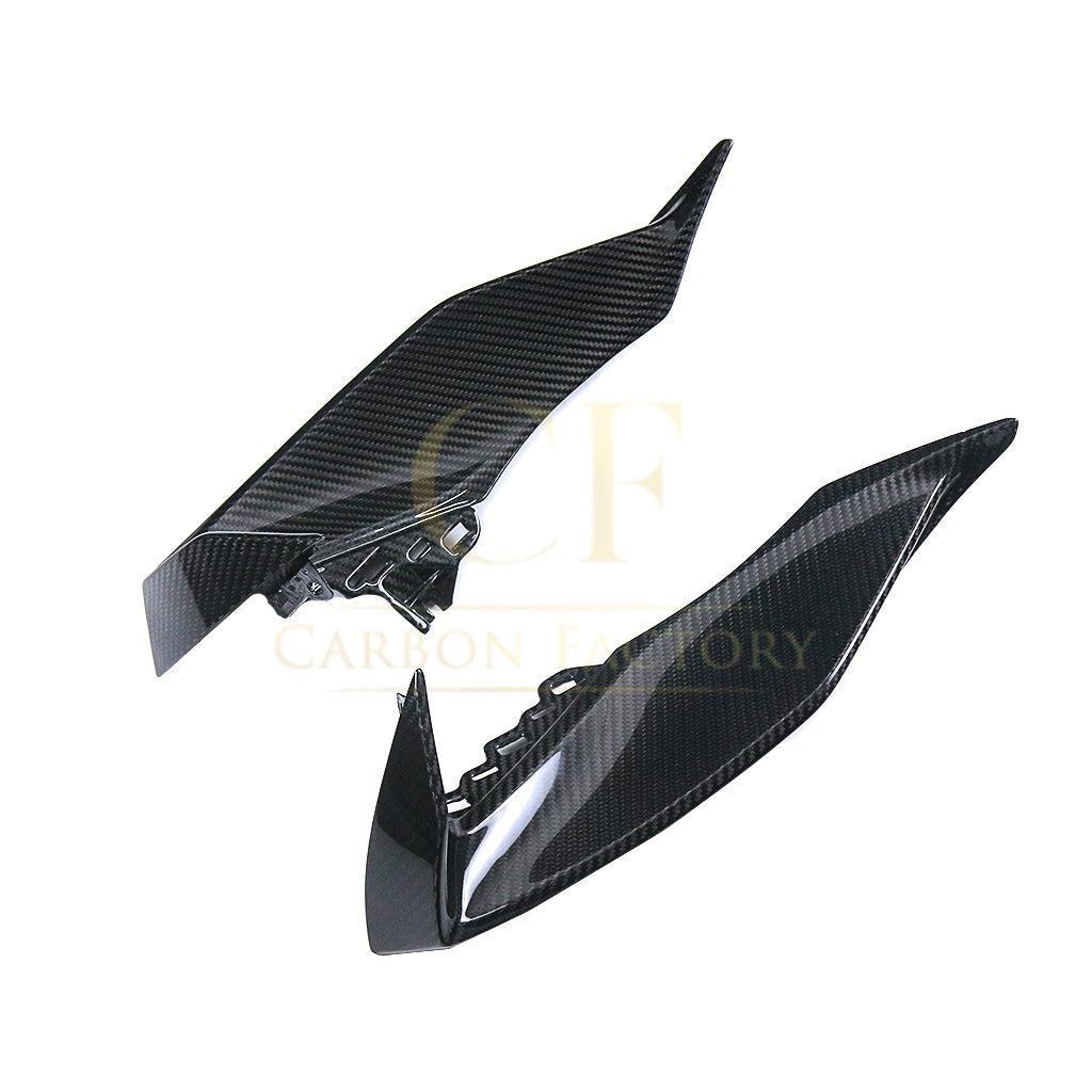 Pre-preg Carbon Fibre Front Side Fairings for Yamaha R1 2020-2024-Carbon Factory