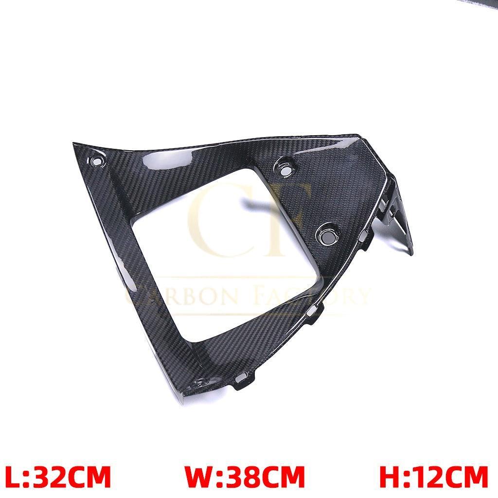 Pre-preg Carbon Fibre Radiator Guard for Yamaha R1 2020-2024-Carbon Factory