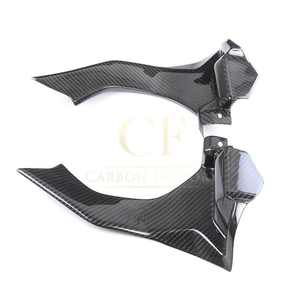 Pre-preg Carbon Fibre Ram Intake Tube Covers Dash Fairing for Yamaha R1 2015-2019-Carbon Factory