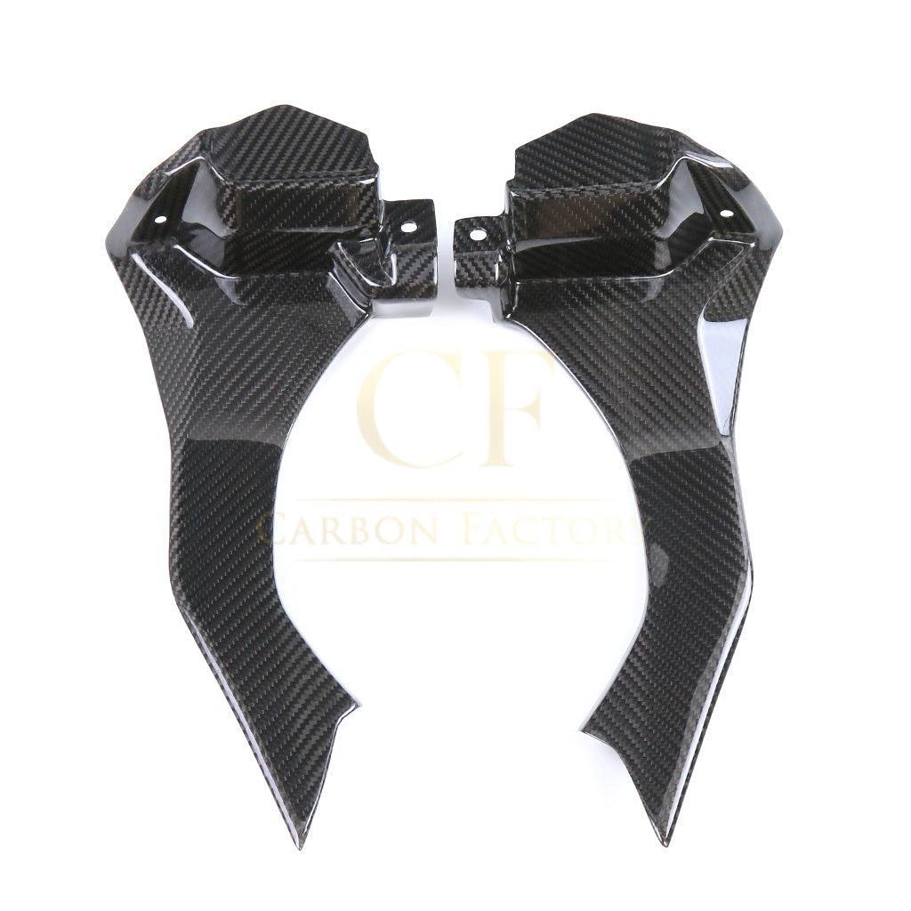 Pre-preg Carbon Fibre Ram Intake Tube Covers Dash Fairing for Yamaha R1 2015-2019-Carbon Factory