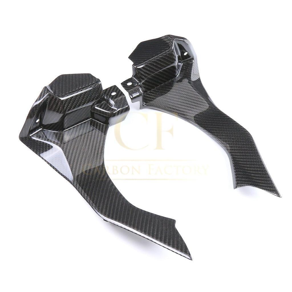Pre-preg Carbon Fibre Ram Intake Tube Covers Dash Fairing for Yamaha R1 2015-2019-Carbon Factory