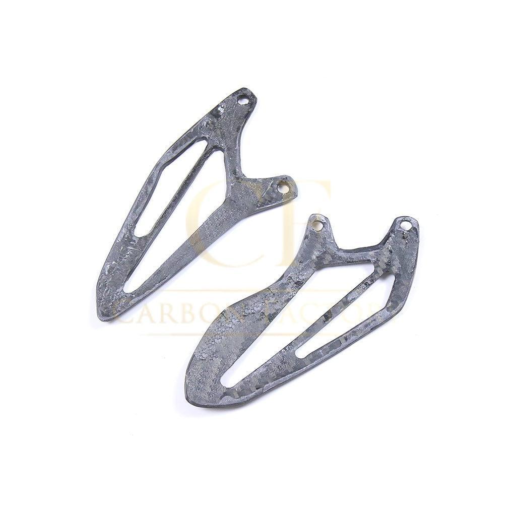 Pre-preg Carbon Fibre Rear Heel Plates for Yamaha R7 2022-Present-Carbon Factory