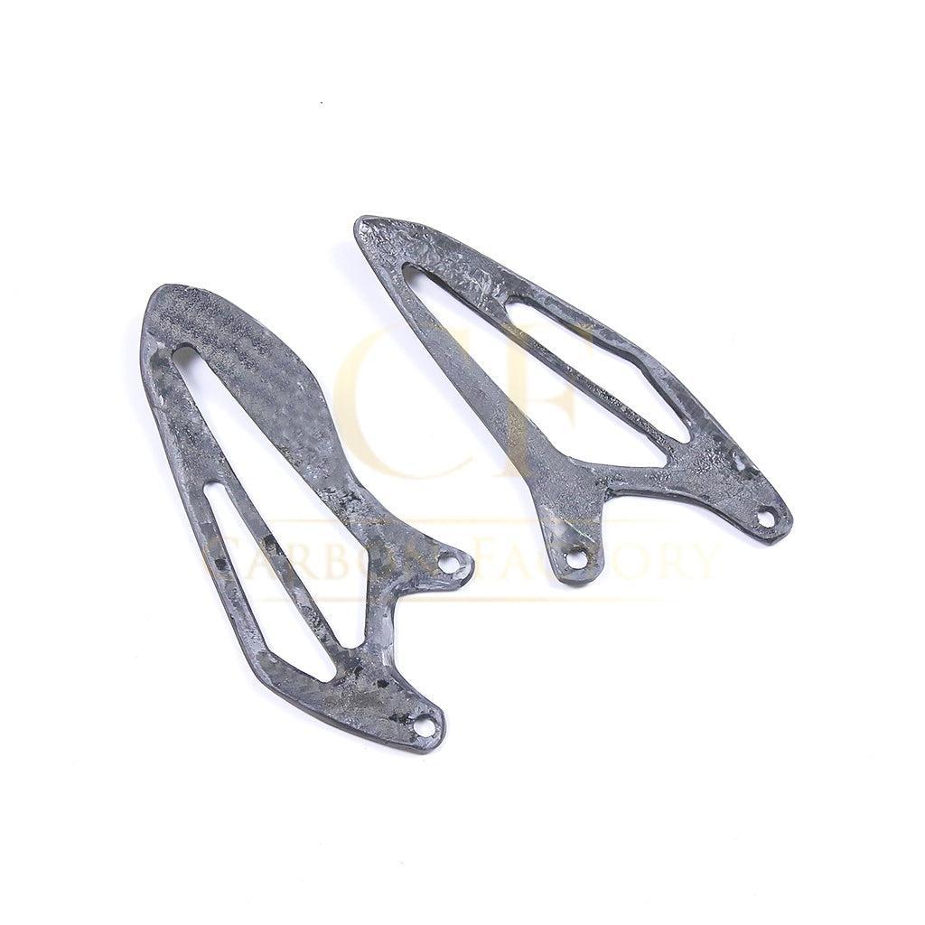 Pre-preg Carbon Fibre Rear Heel Plates for Yamaha R7 2022-Present-Carbon Factory