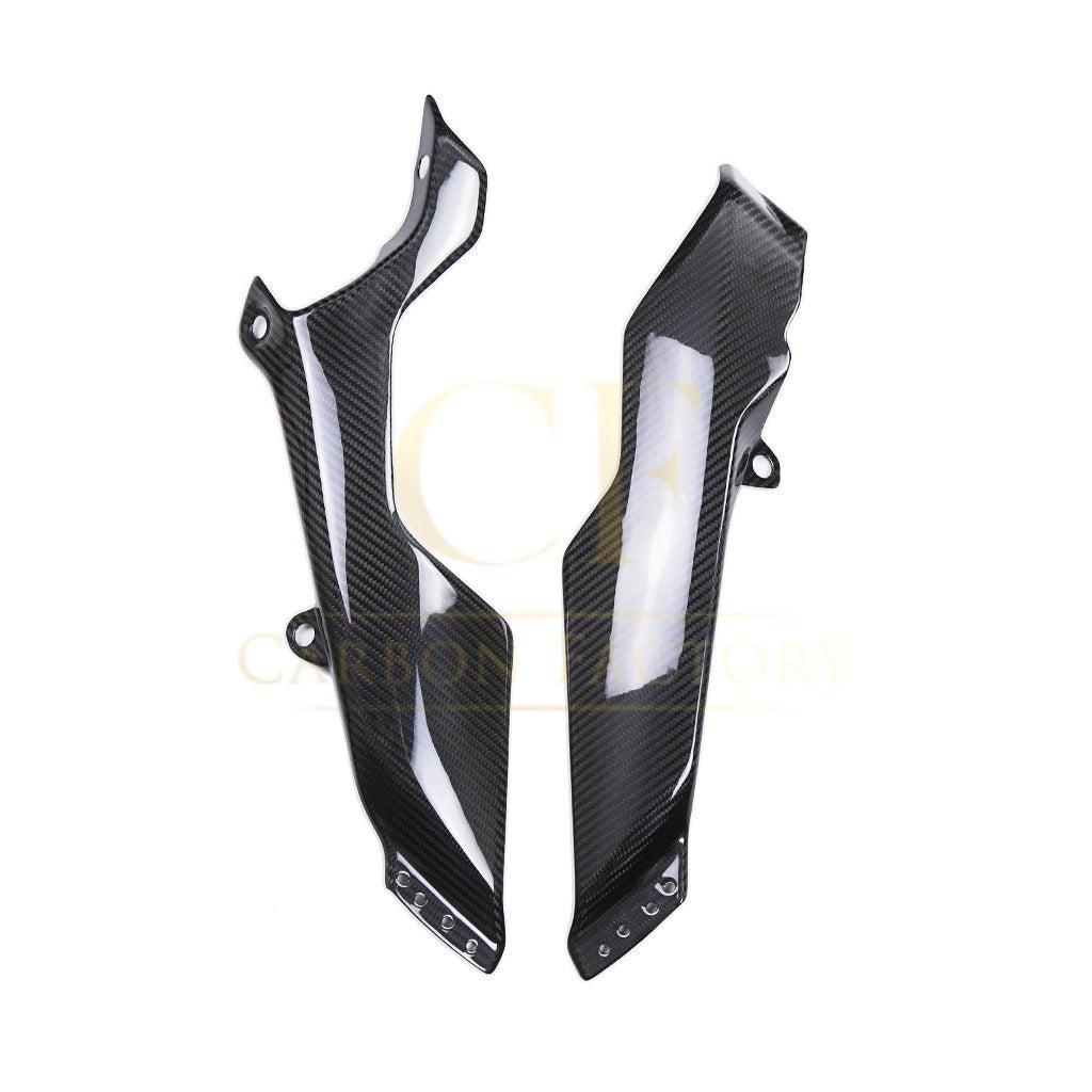 Pre-preg Carbon Fibre Seat Lower Side Panels for Yamaha R7 2022-Present-Carbon Factory