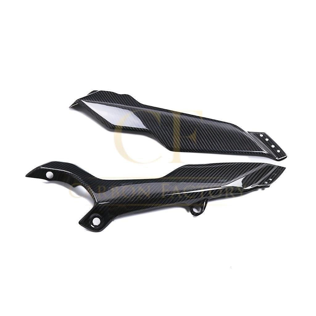 Pre-preg Carbon Fibre Seat Lower Side Panels for Yamaha R7 2022-Present-Carbon Factory