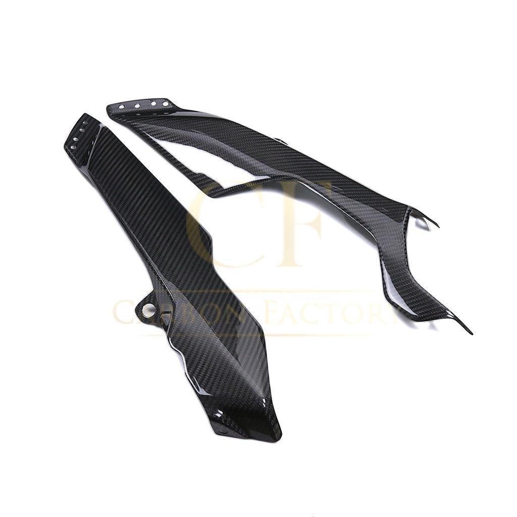 Pre-preg Carbon Fibre Seat Lower Side Panels for Yamaha R7 2022-Present-Carbon Factory