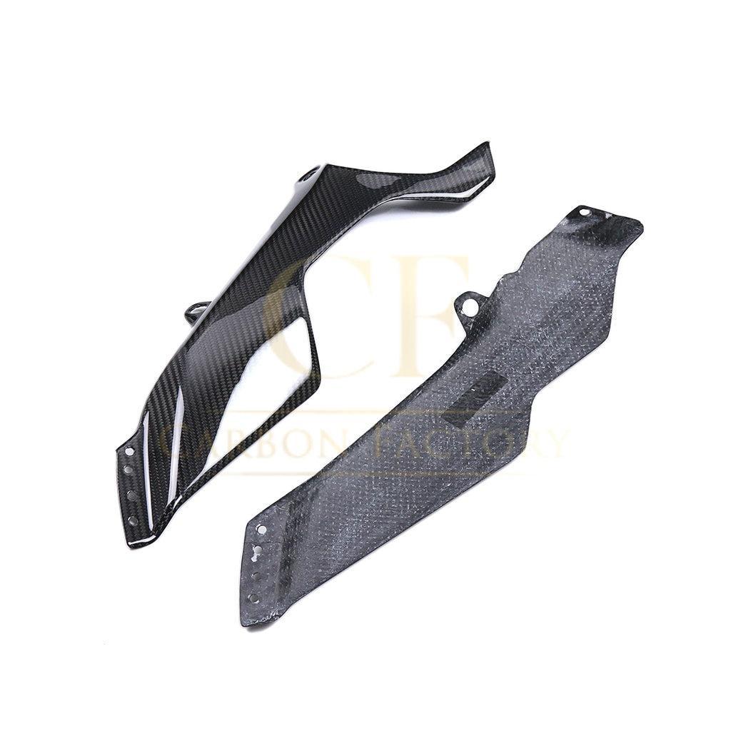 Pre-preg Carbon Fibre Seat Lower Side Panels for Yamaha R7 2022-Present-Carbon Factory