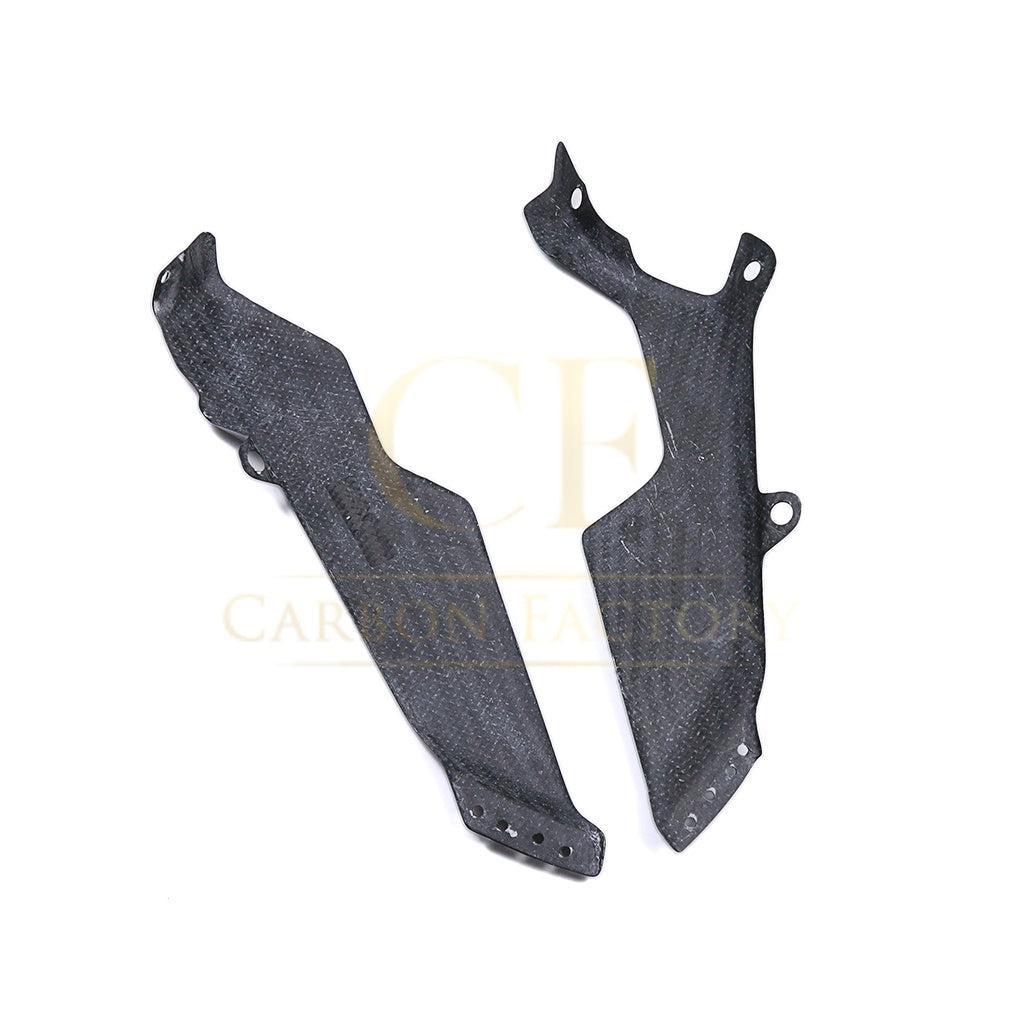 Pre-preg Carbon Fibre Seat Lower Side Panels for Yamaha R7 2022-Present-Carbon Factory