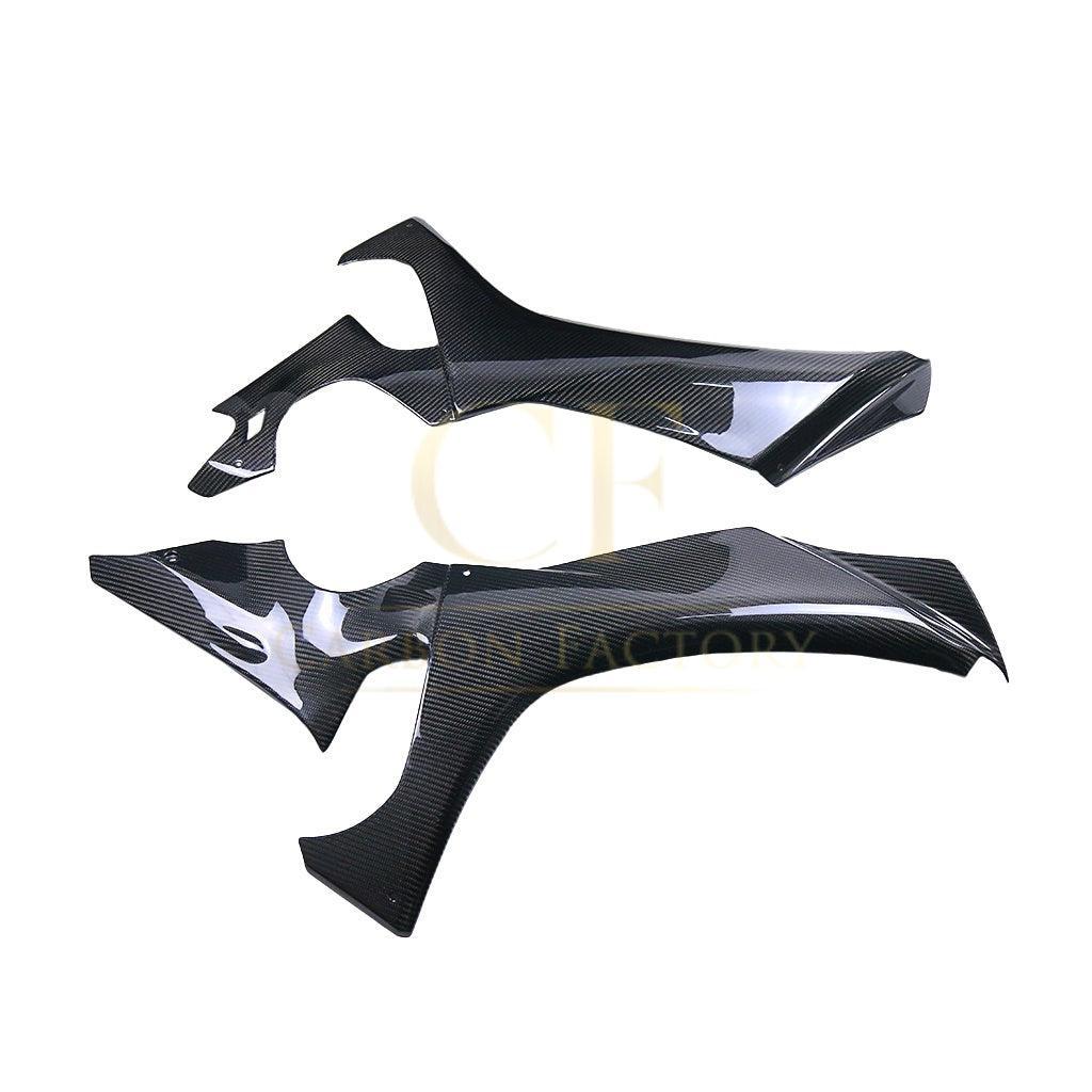 Pre-preg Carbon Fibre Side Fairings for Yamaha R1 2020-2024-Carbon Factory