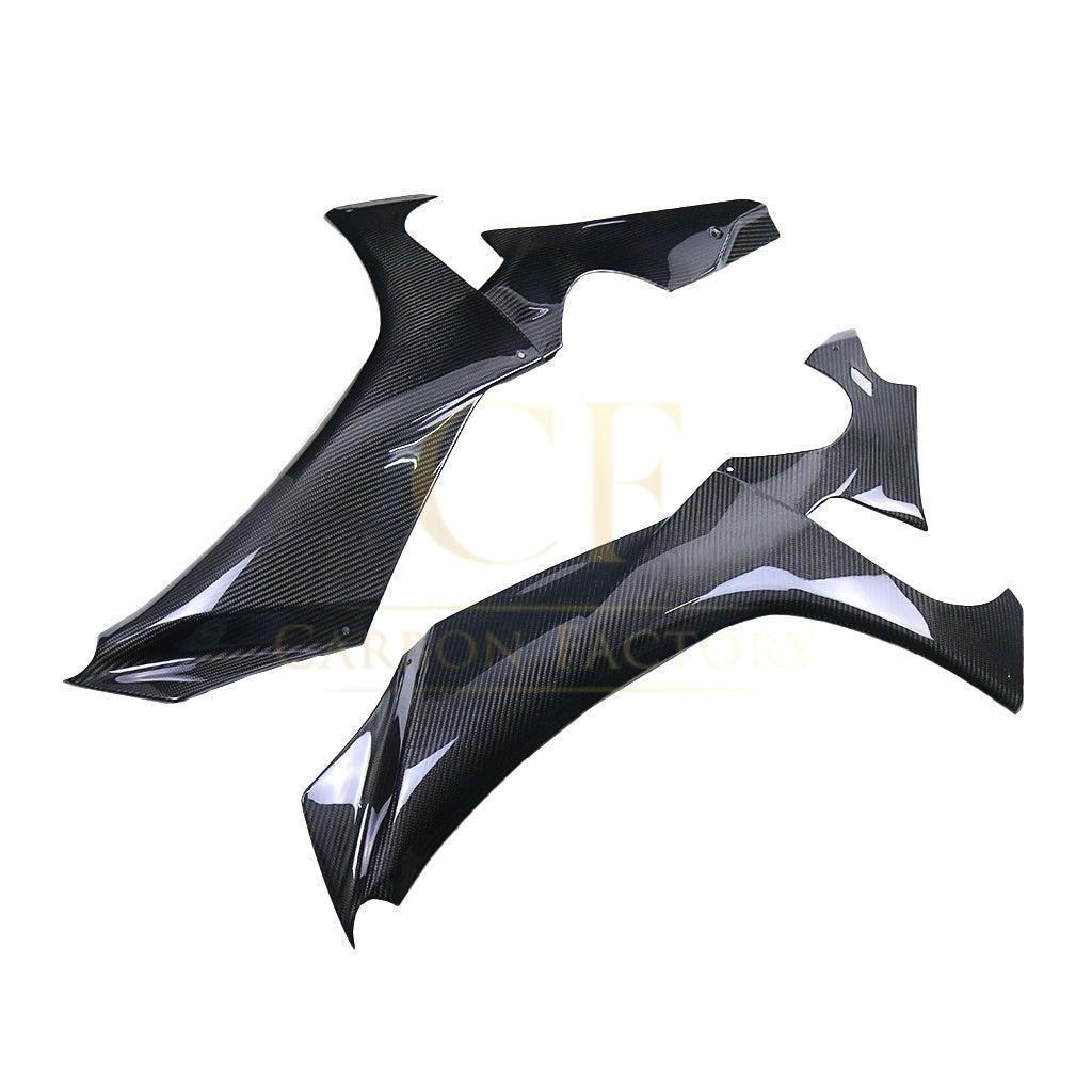 Pre-preg Carbon Fibre Side Fairings for Yamaha R1 2020-2024-Carbon Factory