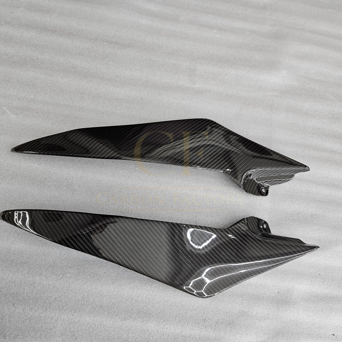 Pre-preg Carbon Fibre Side Panels for Yamaha R6 2008-2015-Carbon Factory