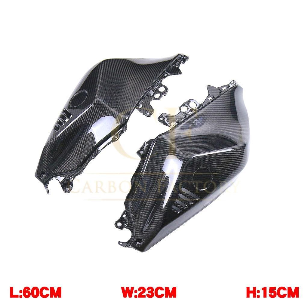 Pre-preg Carbon Fibre Tank Covers for Yamaha R7 2022-Present-Carbon Factory