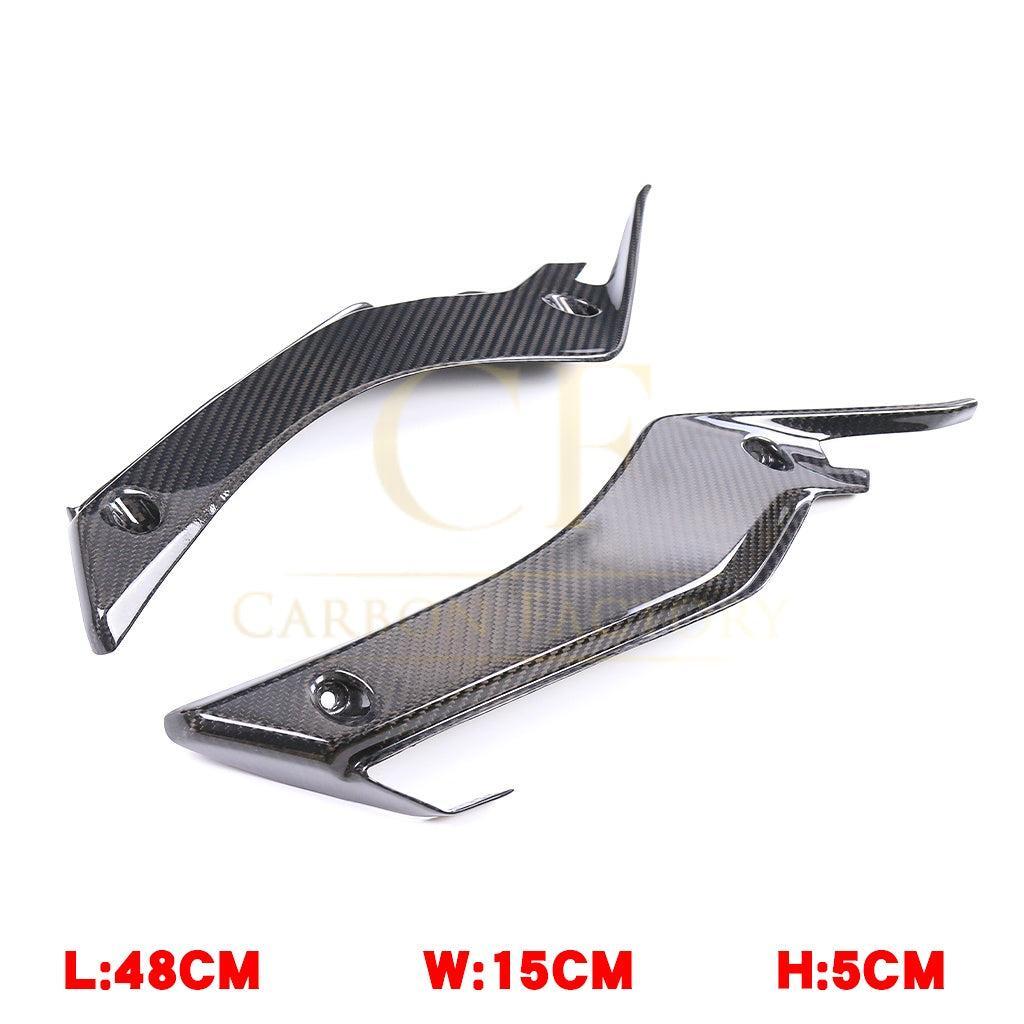 Pre-preg Carbon Fibre Upper Frame Covers for Yamaha R1 2015-2024-Carbon Factory