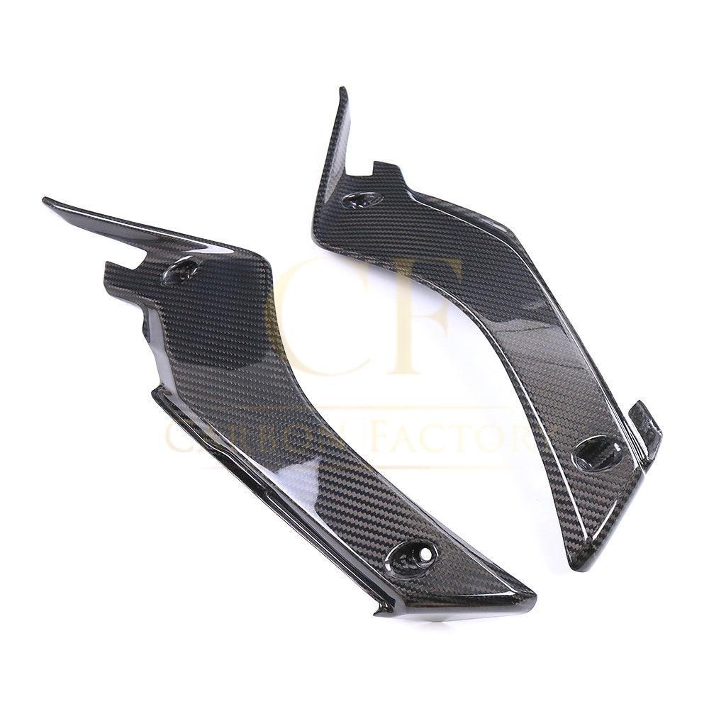 Pre-preg Carbon Fibre Upper Frame Covers for Yamaha R1 2015-2024-Carbon Factory