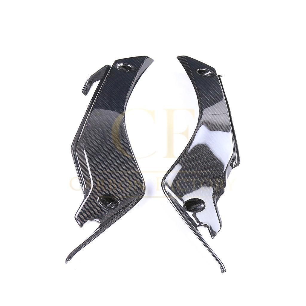 Pre-preg Carbon Fibre Upper Frame Covers for Yamaha R1 2015-2024-Carbon Factory