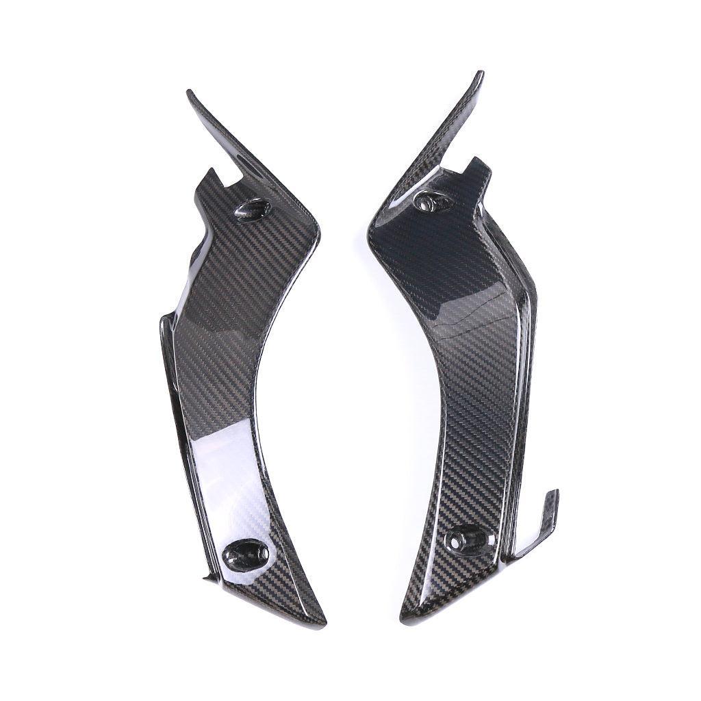 Pre-preg Carbon Fibre Upper Frame Covers for Yamaha R1 2015-2024-Carbon Factory