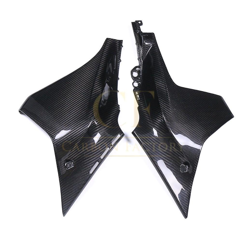 Pre-preg Carbon Fibre Upper Side Fairings for Yamaha R1 2020-2024-Carbon Factory