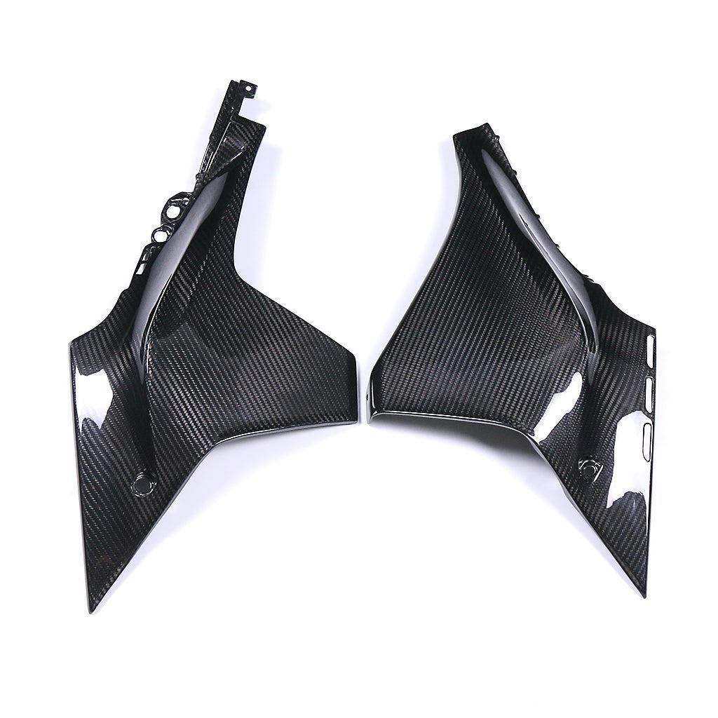 Pre-preg Carbon Fibre Upper Side Fairings for Yamaha R1 2020-2024-Carbon Factory