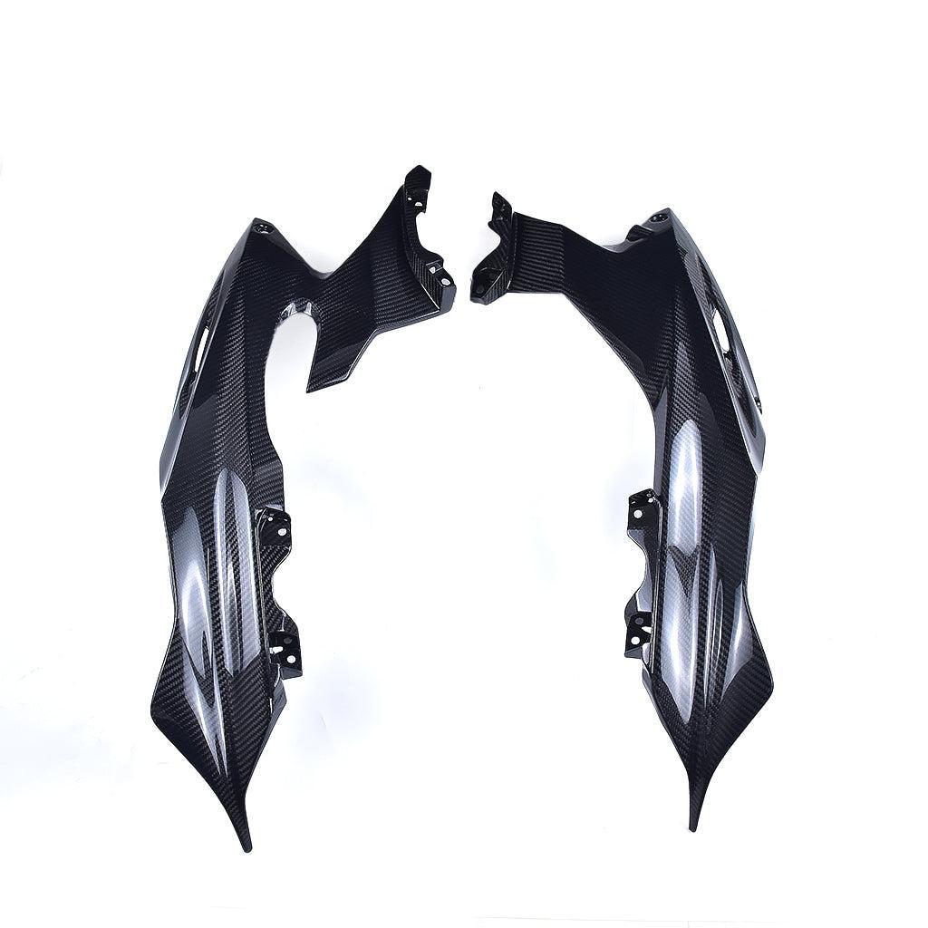Pre-preg Carbon Fibre Upper Side Fairings for Yamaha R6 2017-2022-Carbon Factory