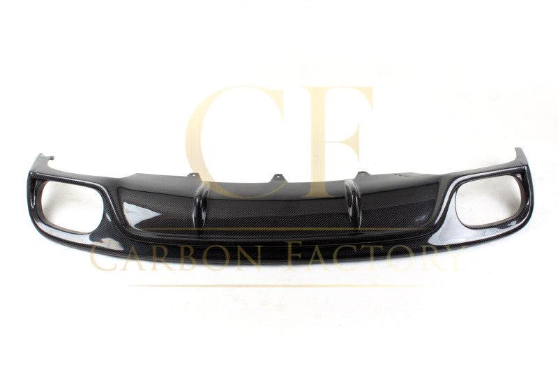 R Style Carbon Fibre Rear Diffuser for Audi A4 B8.5 13-15-Carbon Factory
