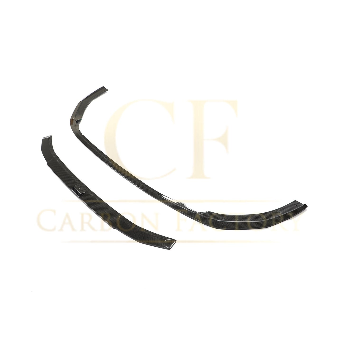 R Style Pre-Preg Carbon Fibre Front Splitter for Audi B9 RS4 19-22-Carbon Factory