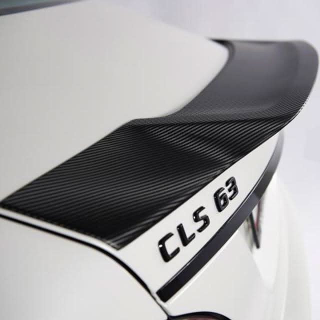 REN Style Carbon Fibre Boot Spoiler for Mercedes Benz C218 CLS 14-18 - Carbon Factory
