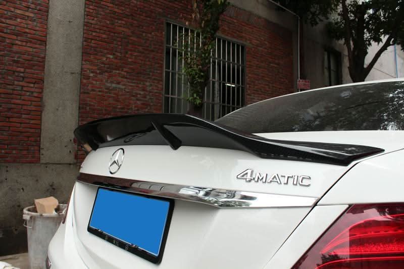 REN Style Carbon Fibre Boot Spoiler for Mercedes Benz W213 E Class Saloon 17-Present - Carbon Factory